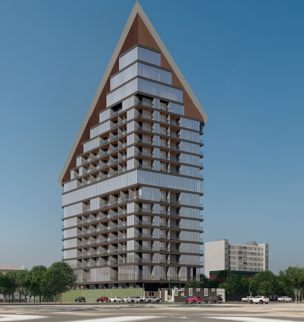 Apartment tower